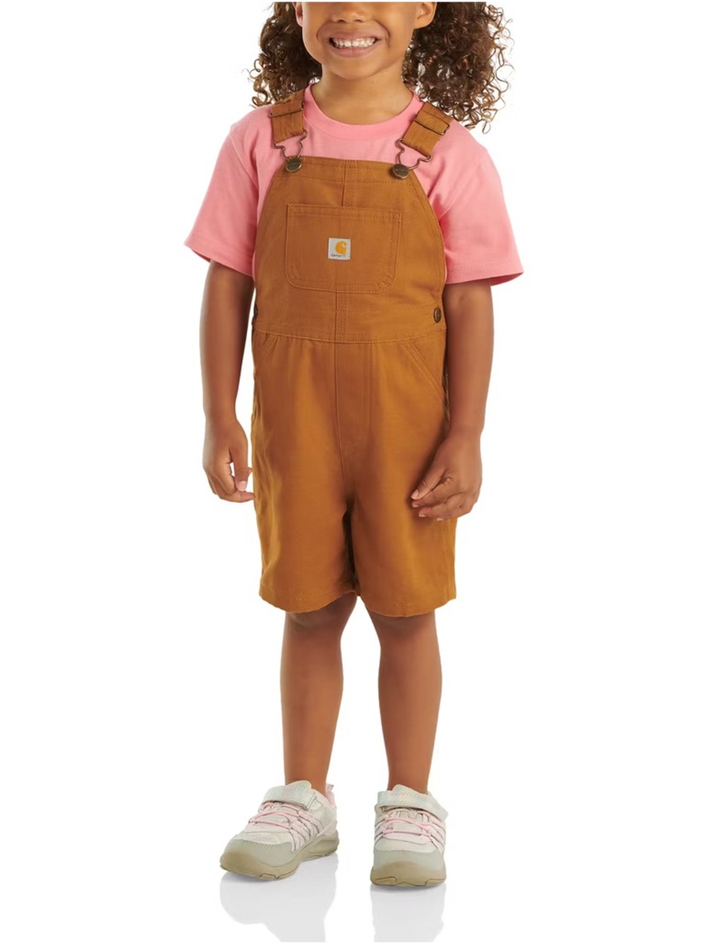Carthartt Brown Overall Shorts Size 3T